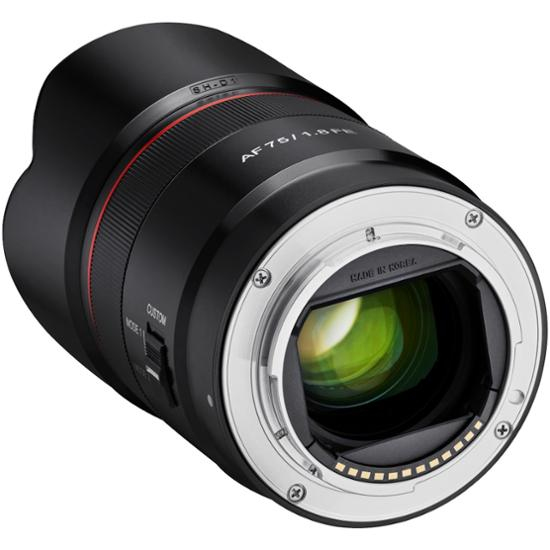 Samyang AF 75mm F1.8 für Sony E-Mount