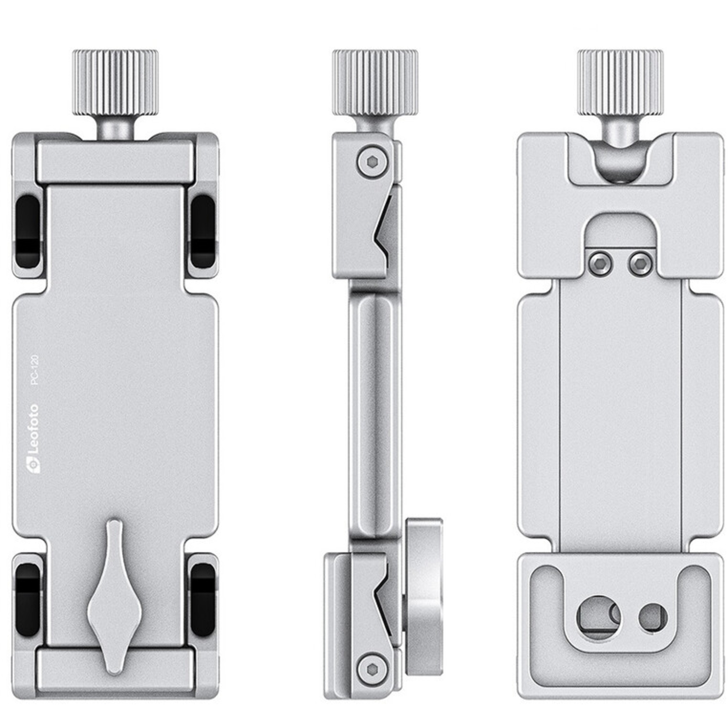 Leofoto Smartphone- & Tablethalterung PC-120 silber