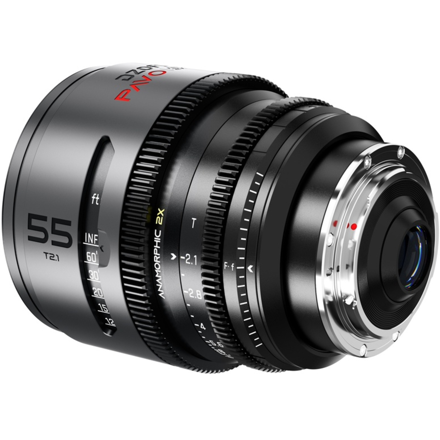 DZOFILM PAVO 2X ANAMORPHIC 55mm T2.1 Neutral Coating Imperial für PL/EF-Mount
