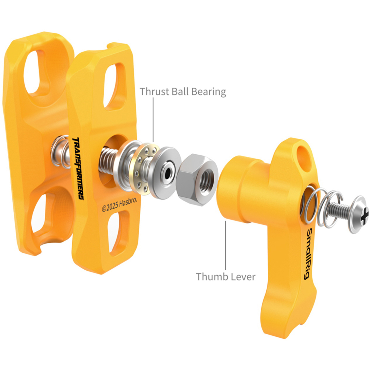 SmallRig Magic Arm mit 2 Kugelköpfen 5522 BumbleBee Edition