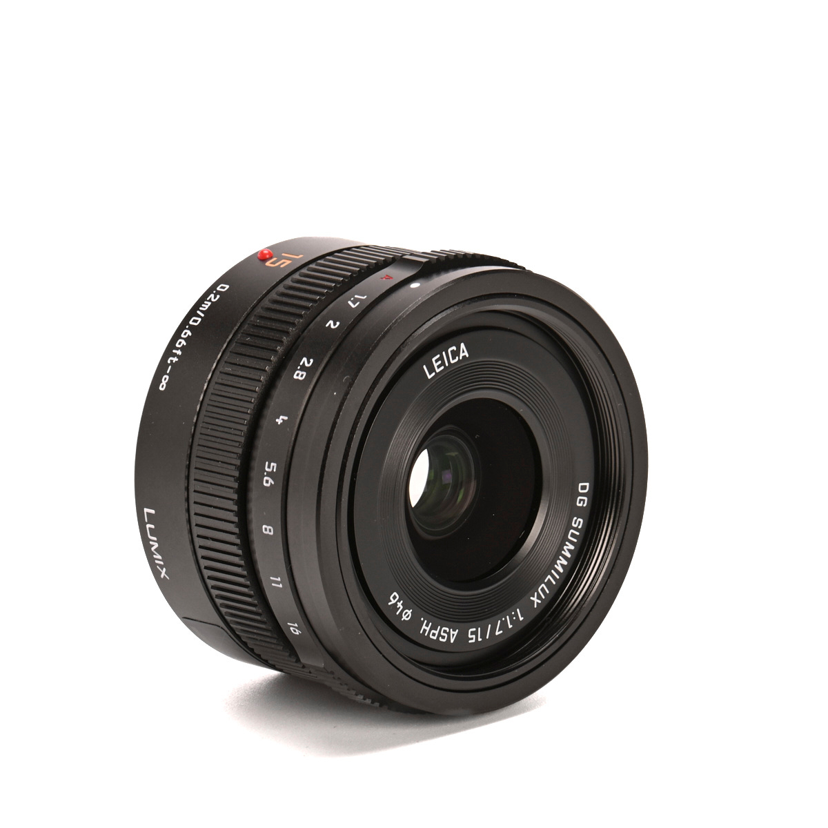 Panasonic LUMIX Leica DG SUMMILUX 15mm F1.7 Asph. für MFT-Mount gebraucht