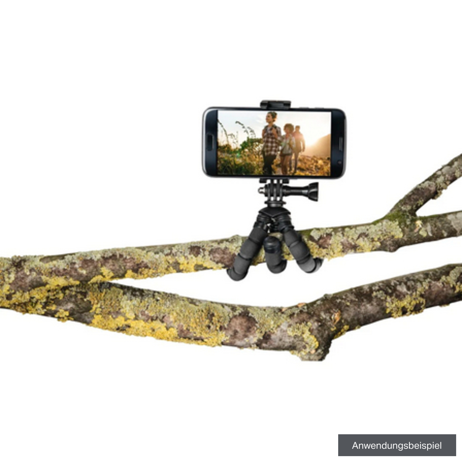 Hama Ministativ Flex für Smartphone und GoPro 14cm schwarz 