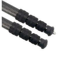 SIRUI ST-124 Superb Travel Dreibeinstativ Carbon 166cm mit Videokopf VA-5
