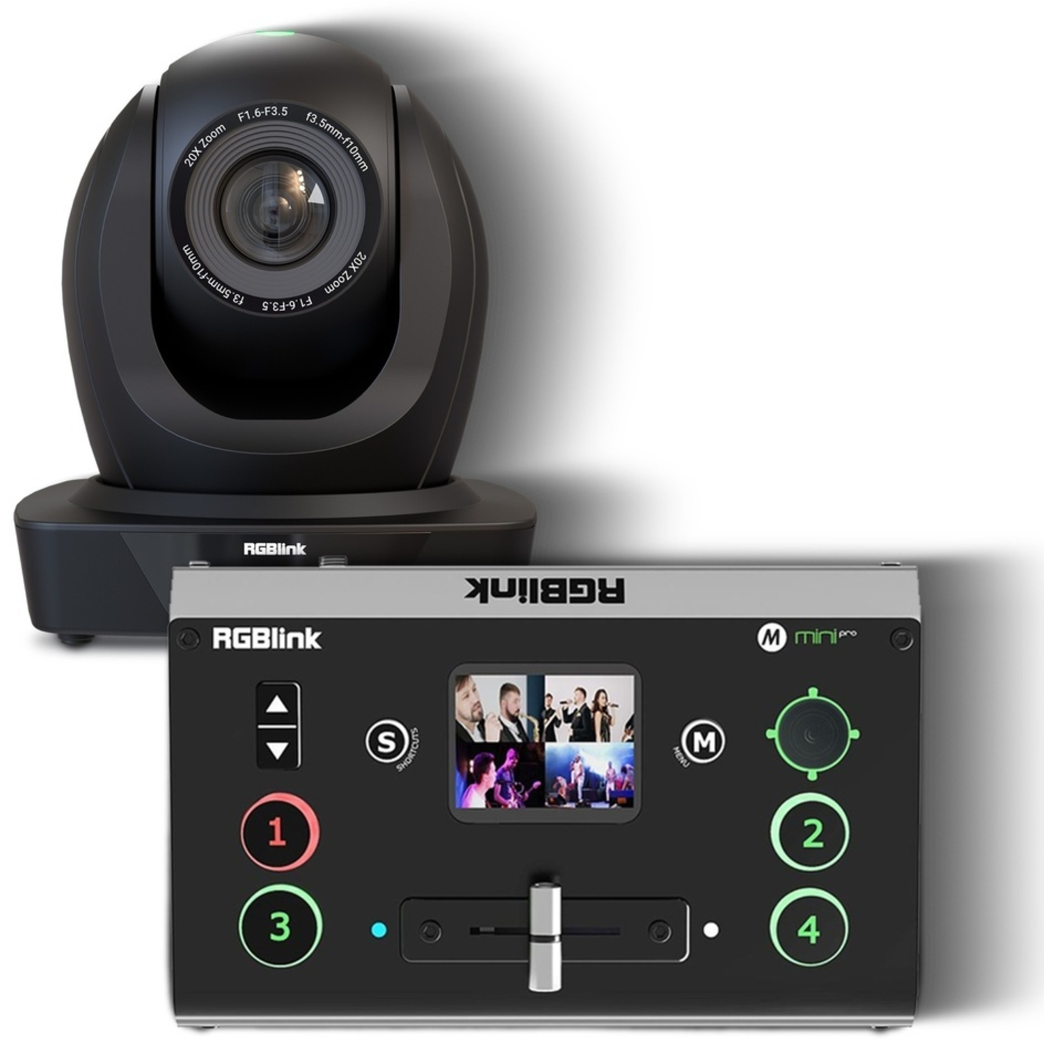 RGBlink RGECO-07 VUE PTZ 20x Zoom EcoSystem