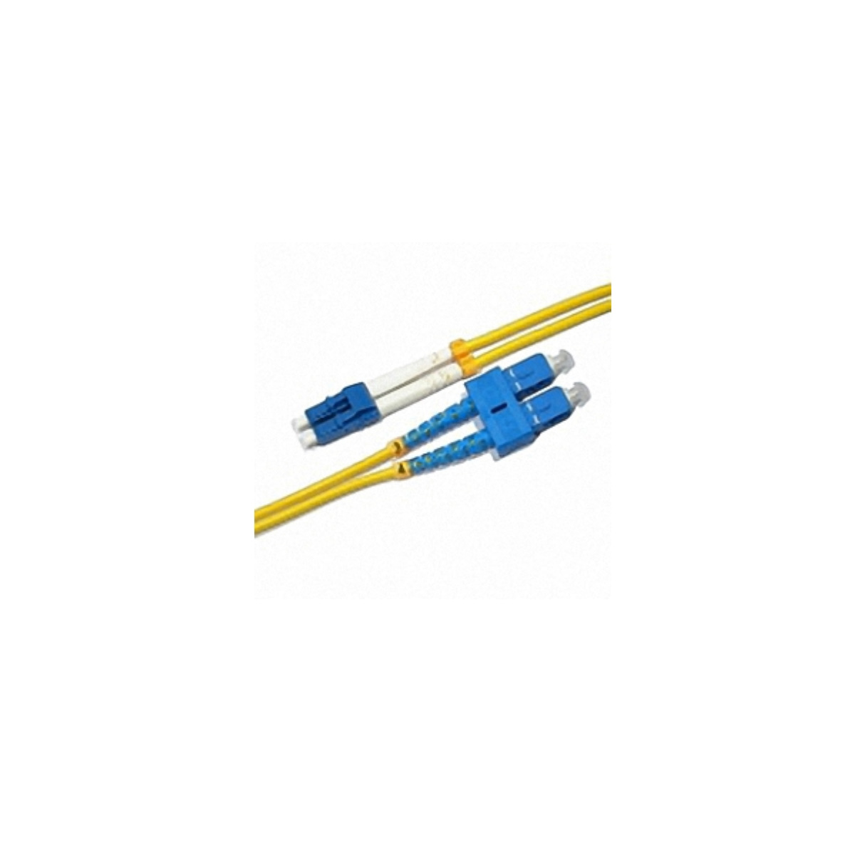 Fiber Adapterkabel LC-SC LWL gelb 2 m 