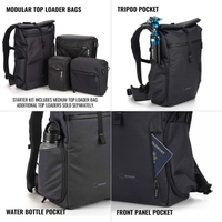 Shimoda Fotorucksack Side Street 28 Starter Kit anthrazit