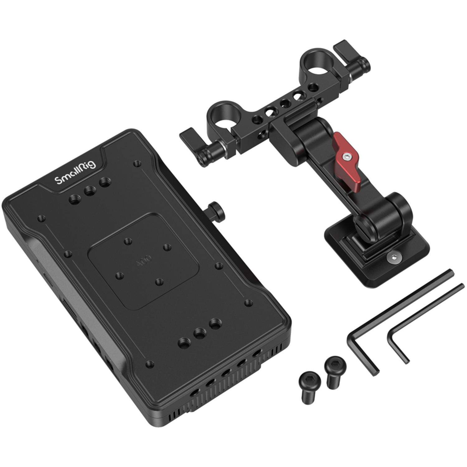 SmallRismallrg Advanced Mount Platte mit verstellbarem Arm 3204B für V-Mount Akkus