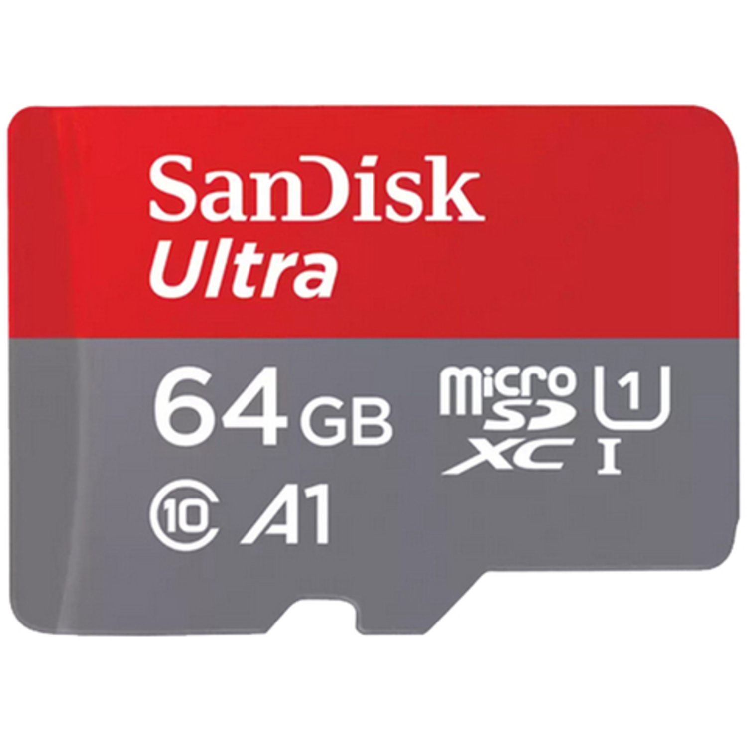 SanDisk Ultra 64GB microSDXC mit SD-Adapter 