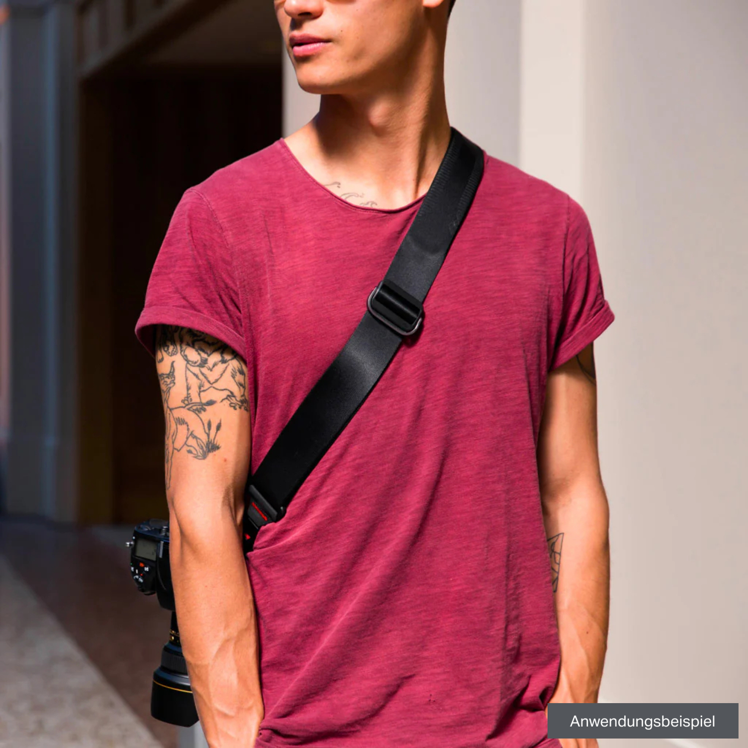 Peak Design Kameragurt Slide schwarz