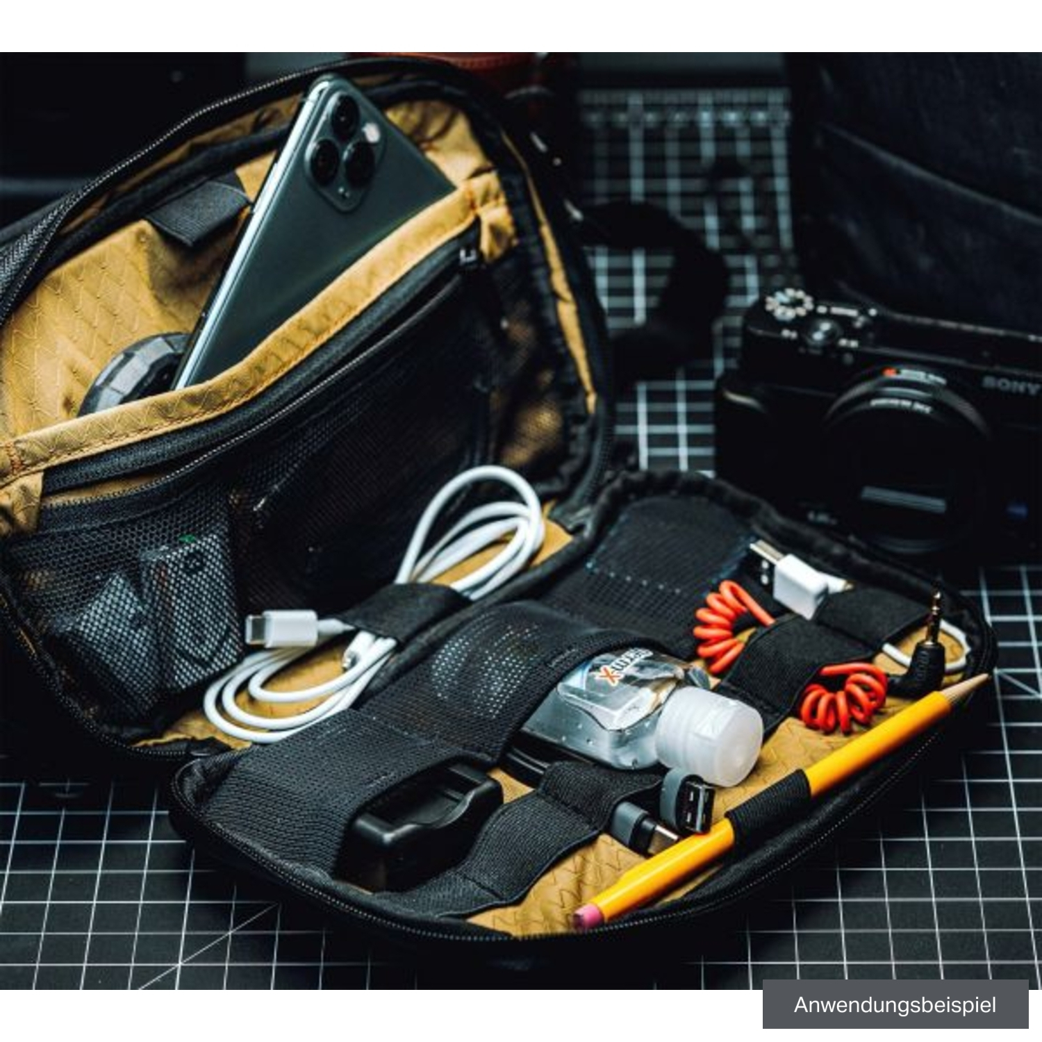 compagnon Element Pouch, Volcano Black