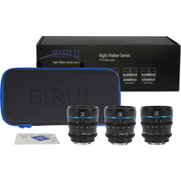 Sirui Night Walker 24mm, 35mm und 55mm T1.2 S35 für Sony E-Mount Kit