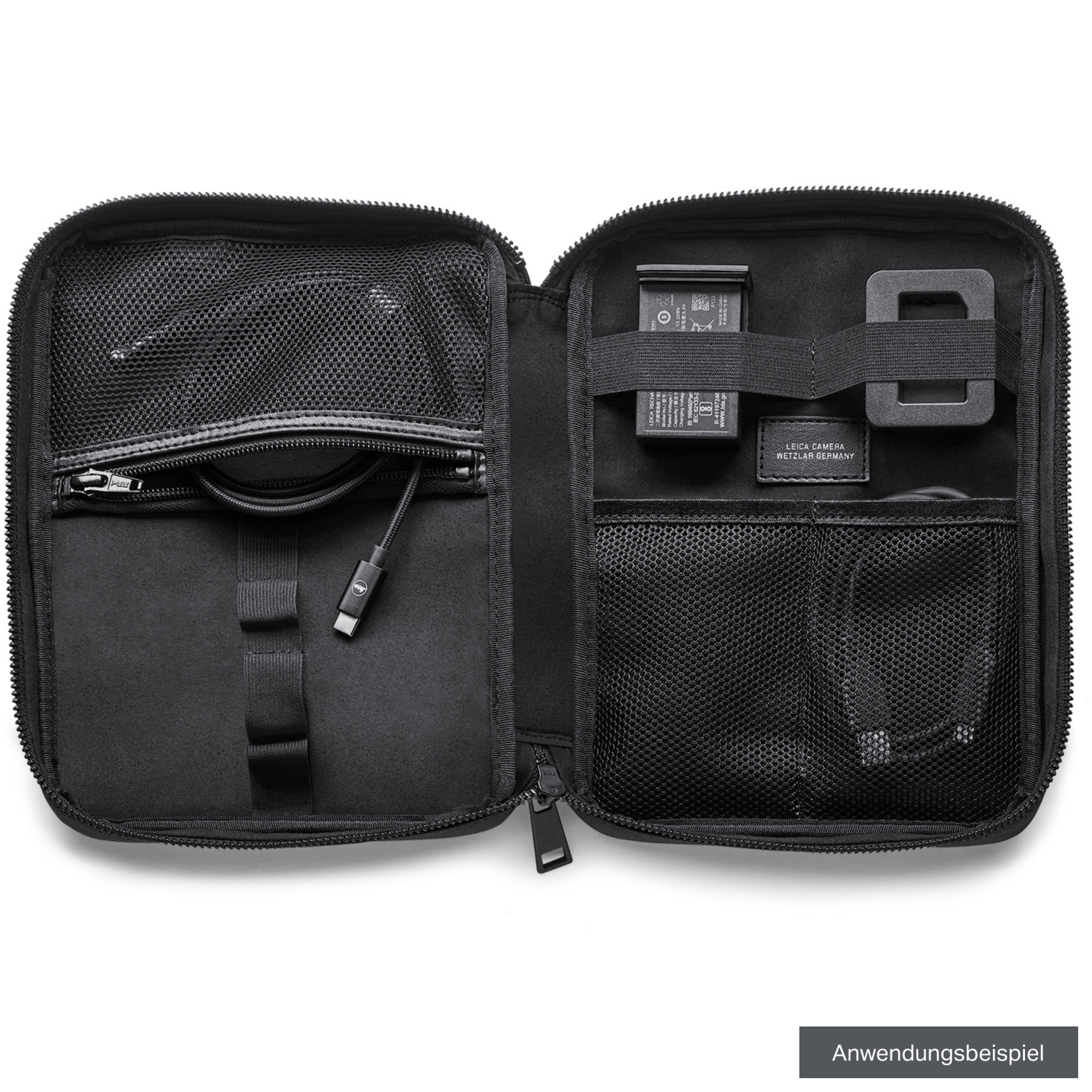Leica Zubehörtasche, schwarz
