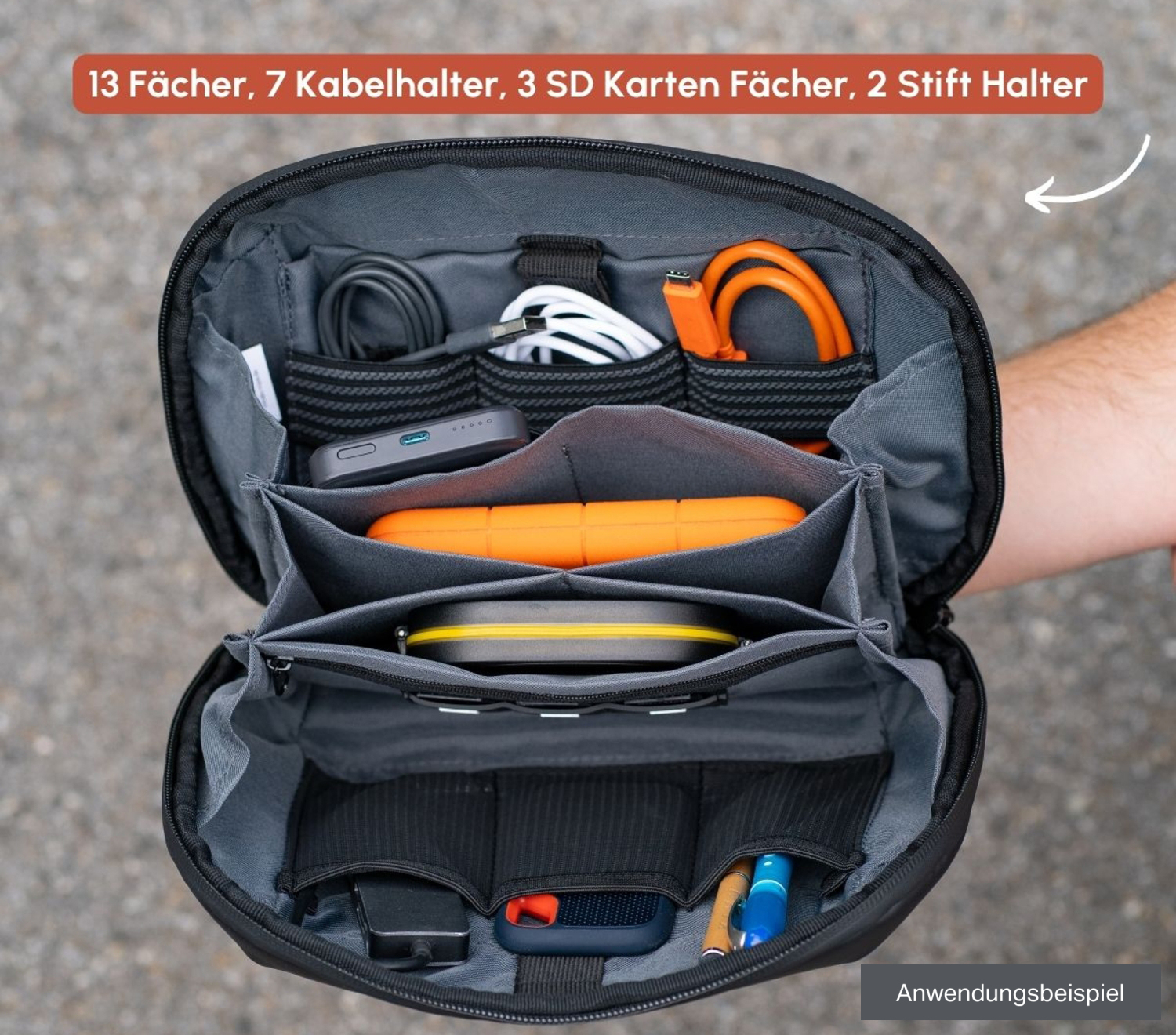 C-Rope Elektronik Organizer Premium 