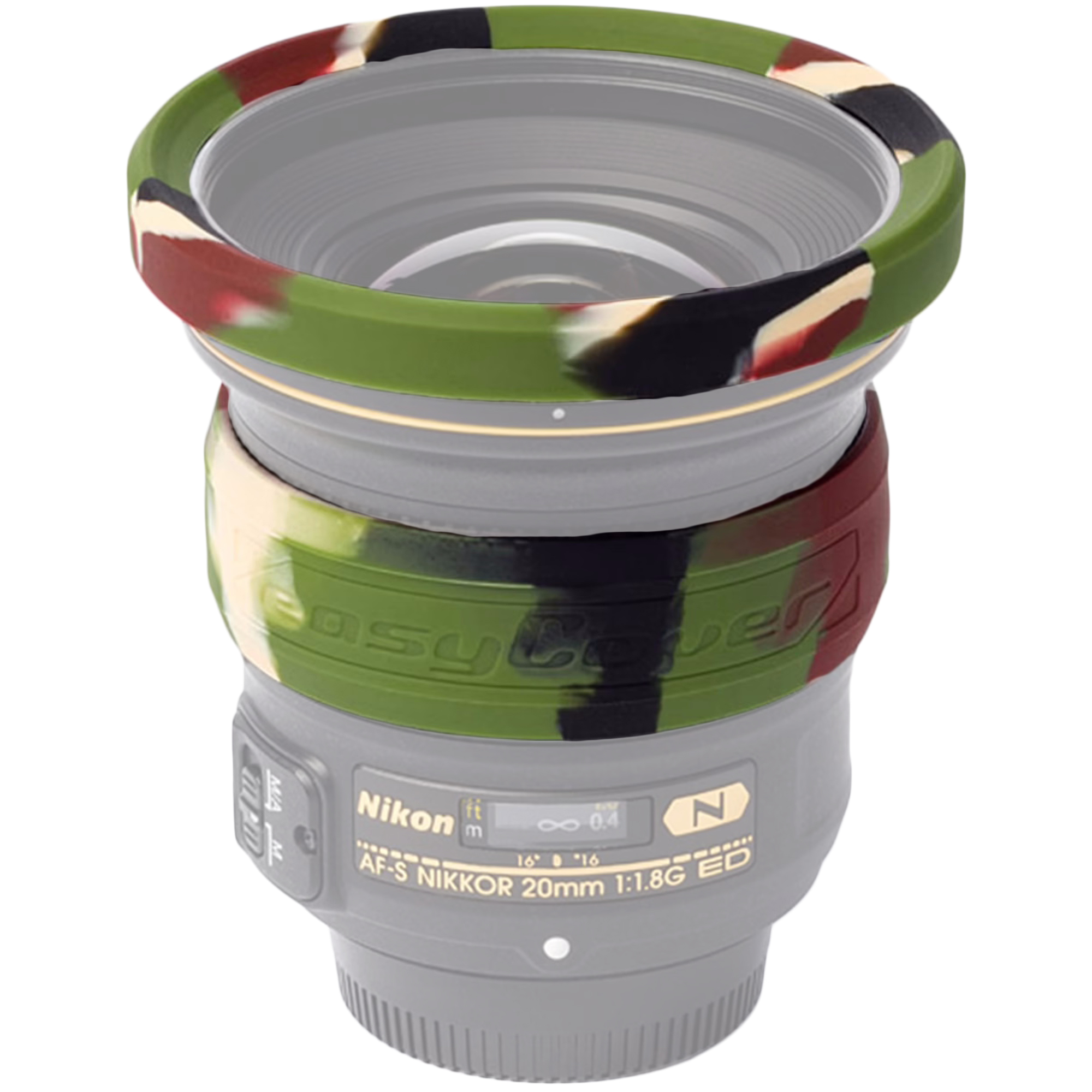 Easycover Stoßschutz-Set 2-teilig camouflage für Objektive mit 67mm Durchmesser
