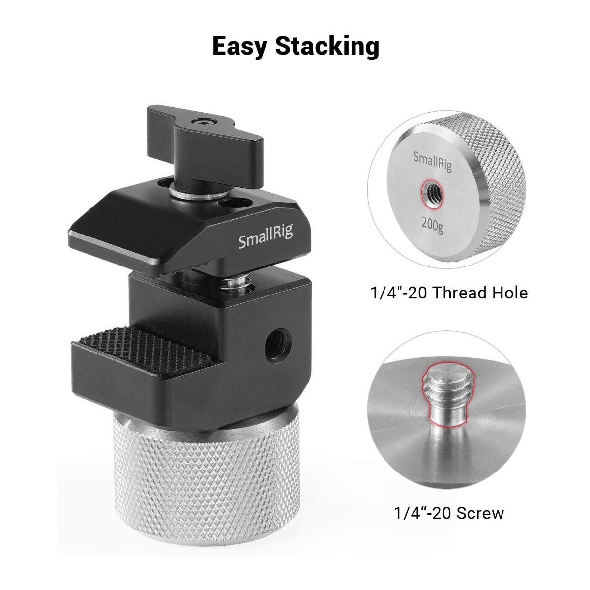 Small Rig 2285 Gegengewicht 200 g für DJI Ronin S / Zhiyun Gimbal Stabilizer