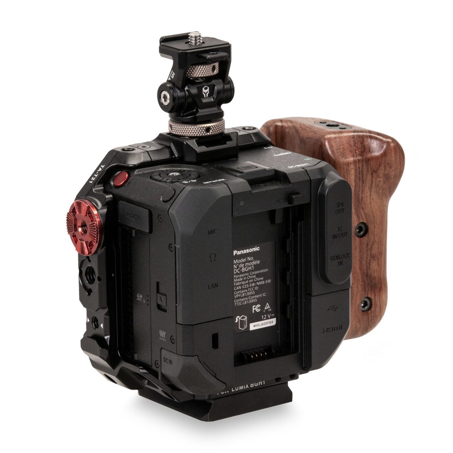 Tilta TA-T21-A-B drehbarer Kamerakäfig Panasonic BGH1/BS1H Kit A Schwarz