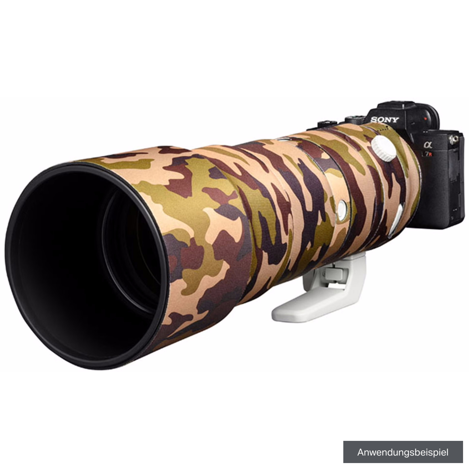 Easycover Lens Oak braun camouflage für Sony FE 200-600 F5.6-6.3 G OSS 