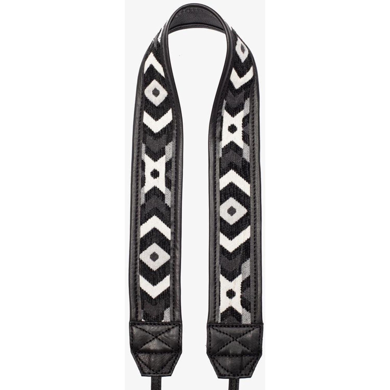 Bronkey Kameragurt Jaipur #114 Textil und Leder