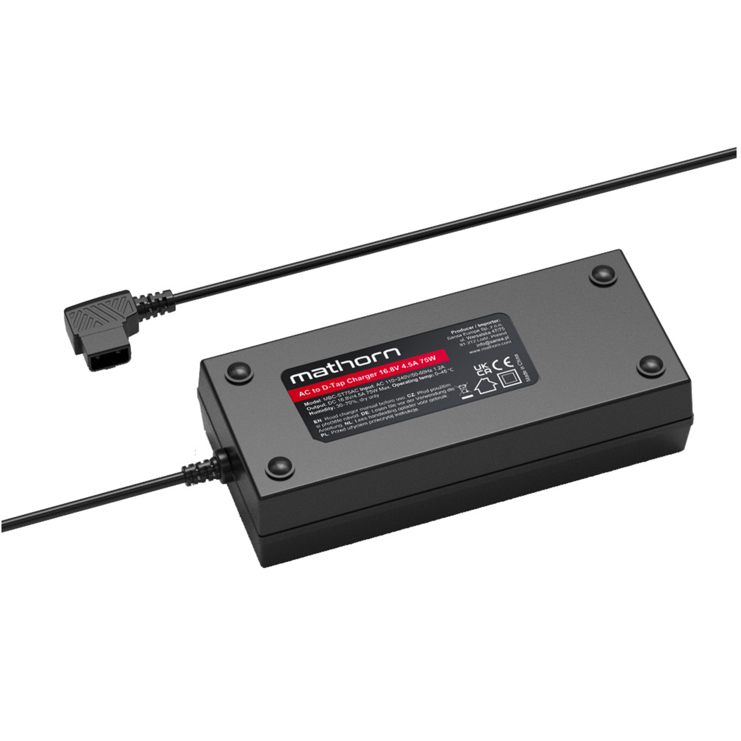 Mathorn Netzteil und Ladegerät D-TAP MBC-SDT75AC