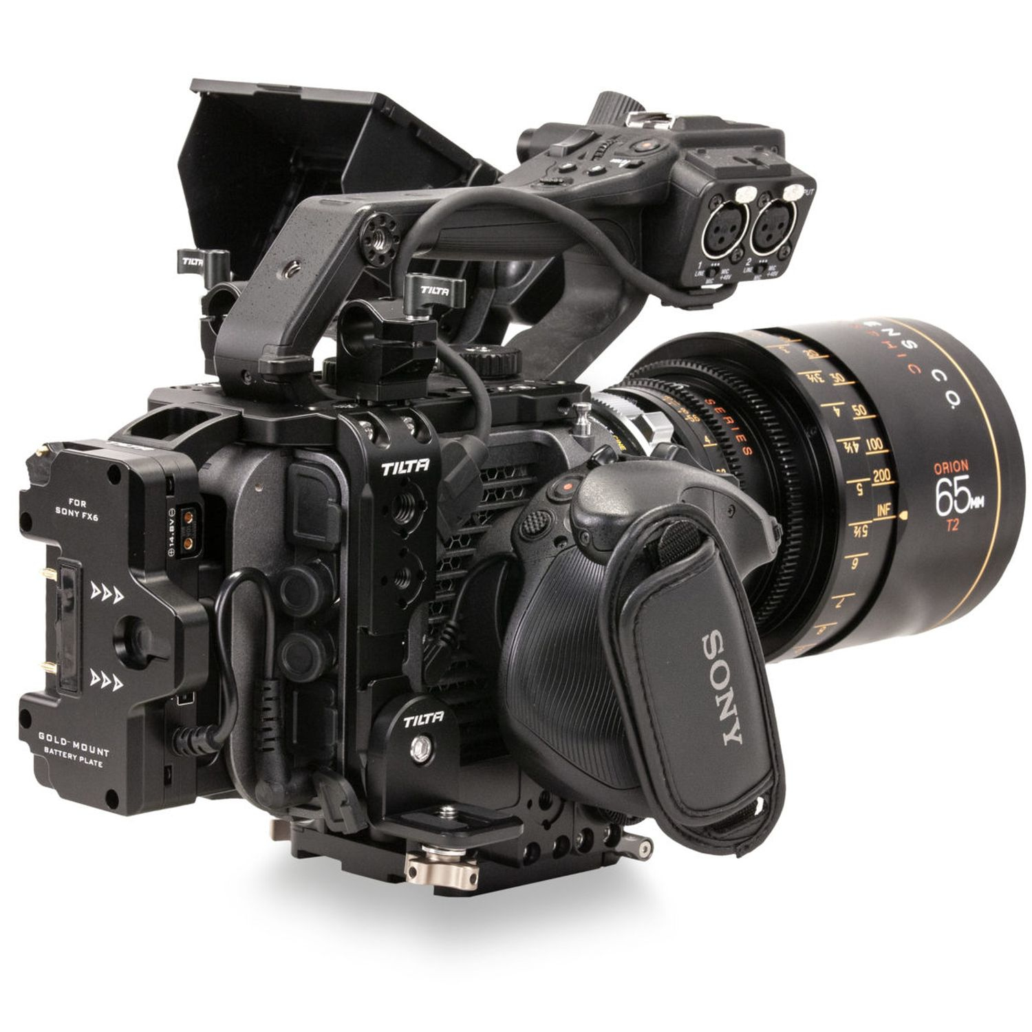 Tilta ES-T20-B-AB Kamerakäfig für Sony FX6 Advanced Kit Gold Mount