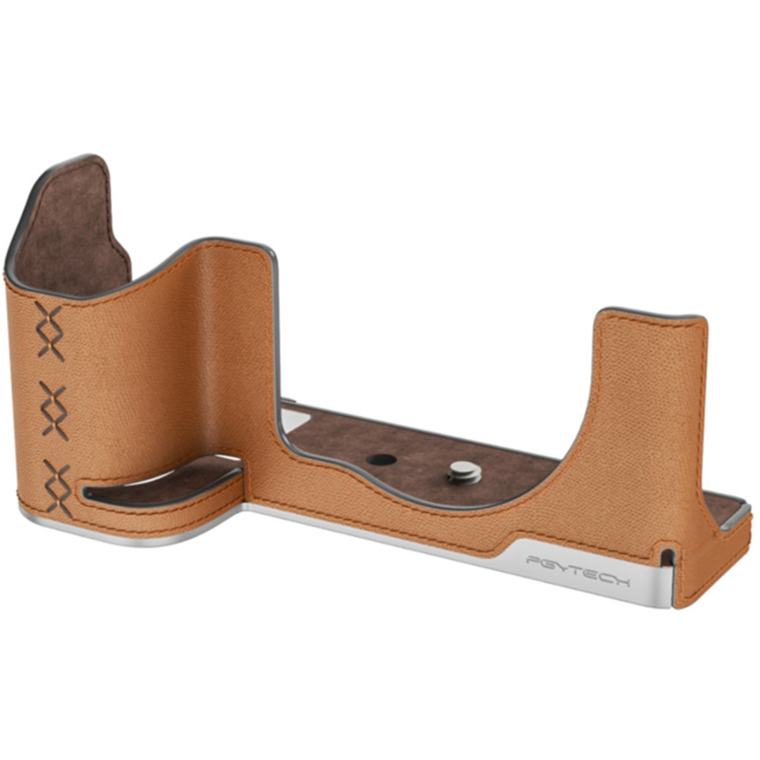 PGYTECH Leder-Kameracase Clay Brown für Fujifilm X-M5