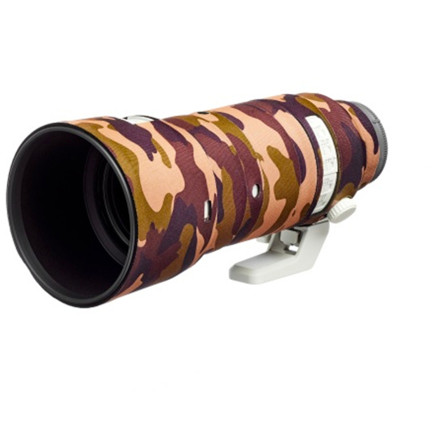 easyCover Lens Oak für Sony FE 70-200mm F2.8 GM OSS II Braun Camouflage