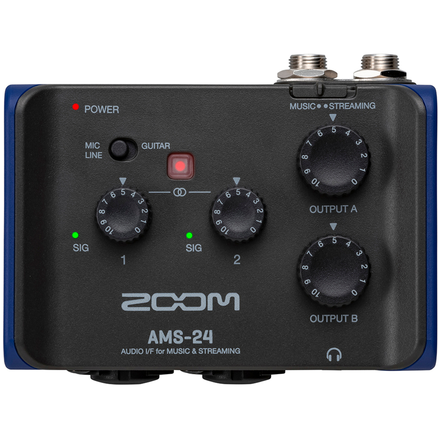 Zoom AMS-24 Audio Interface für Musik und Streaming
