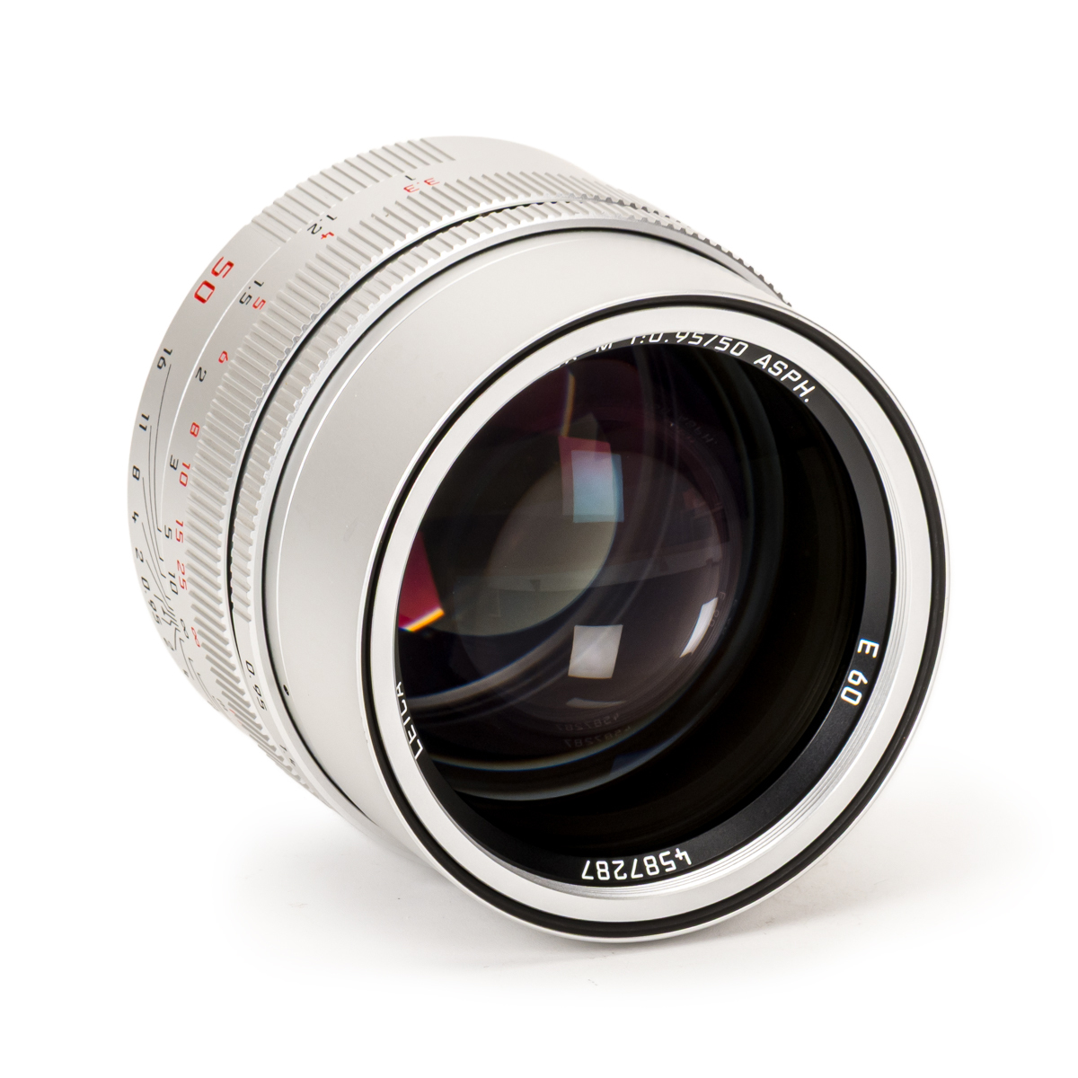 Leica NOCTILUX-M 50mm F0.95 Asph. silber eloxiert gebraucht