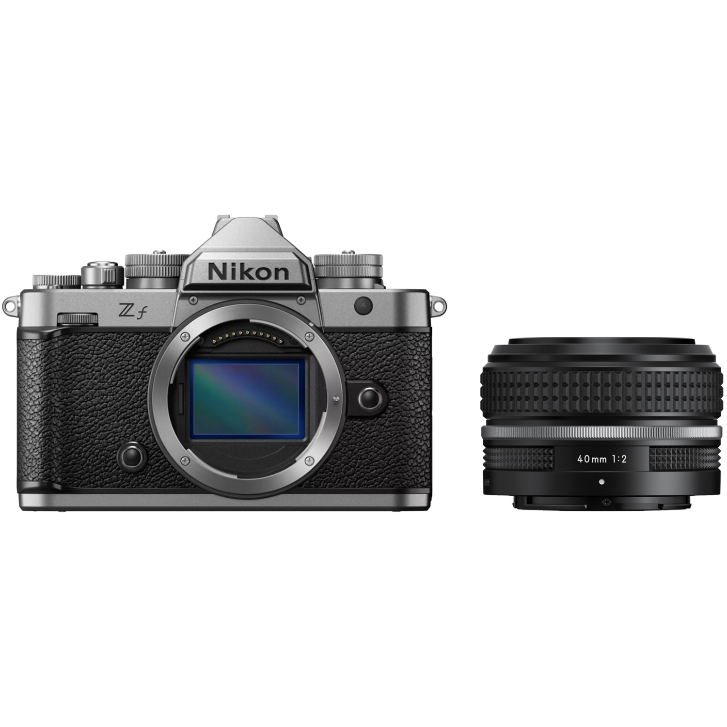 Nikon Z f mit NIKKOR Z 40mm F2 SE silber