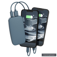 Fresh'n Rebel Powerbank 6000mAh mit USB-C Dive Blue