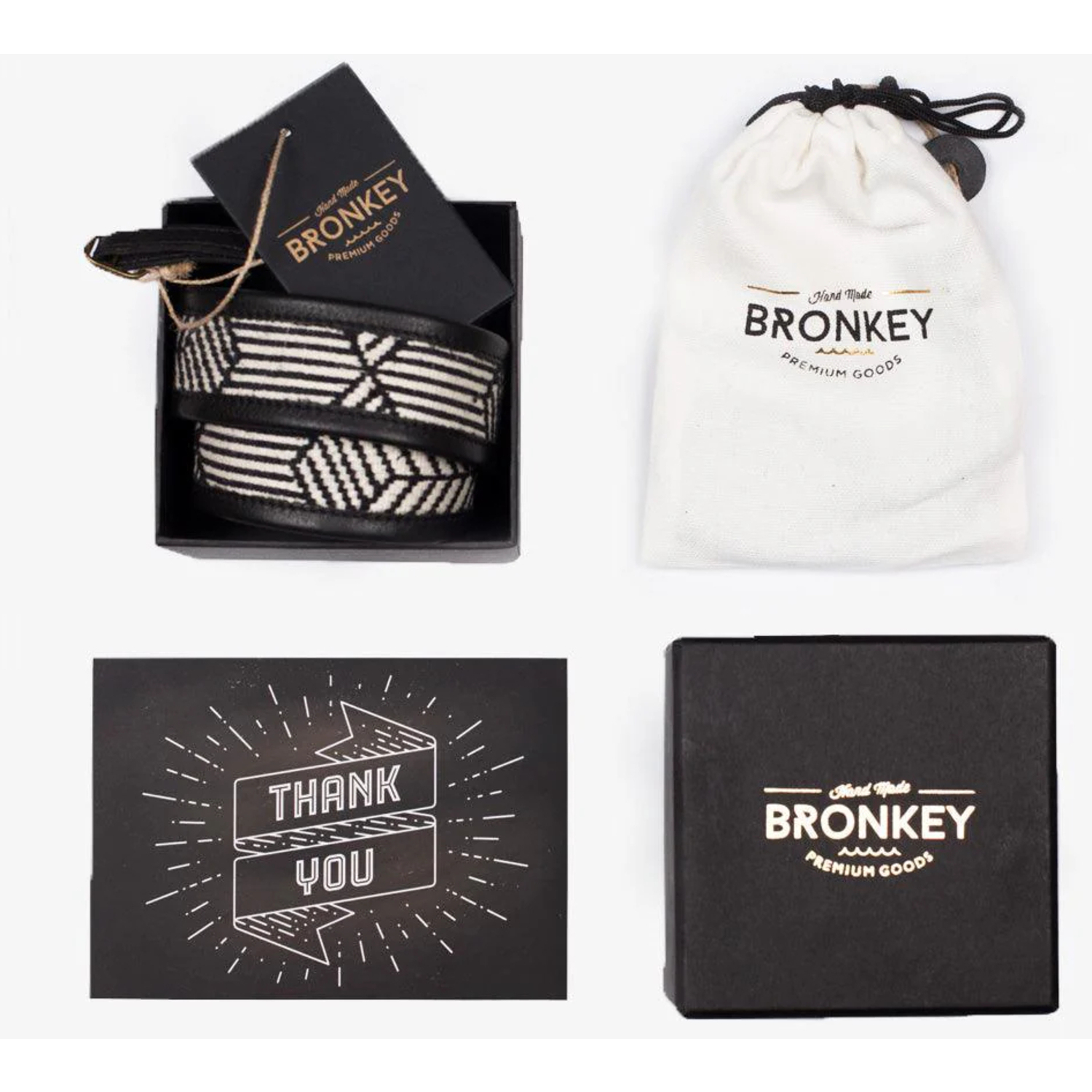 Bronkey Kameragurt Jaipur #101 Textil und Leder 