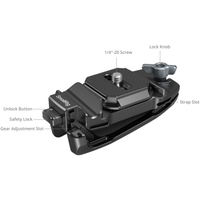 SmallRig Kameraclip 5053 mit QR Mount Platten Kit