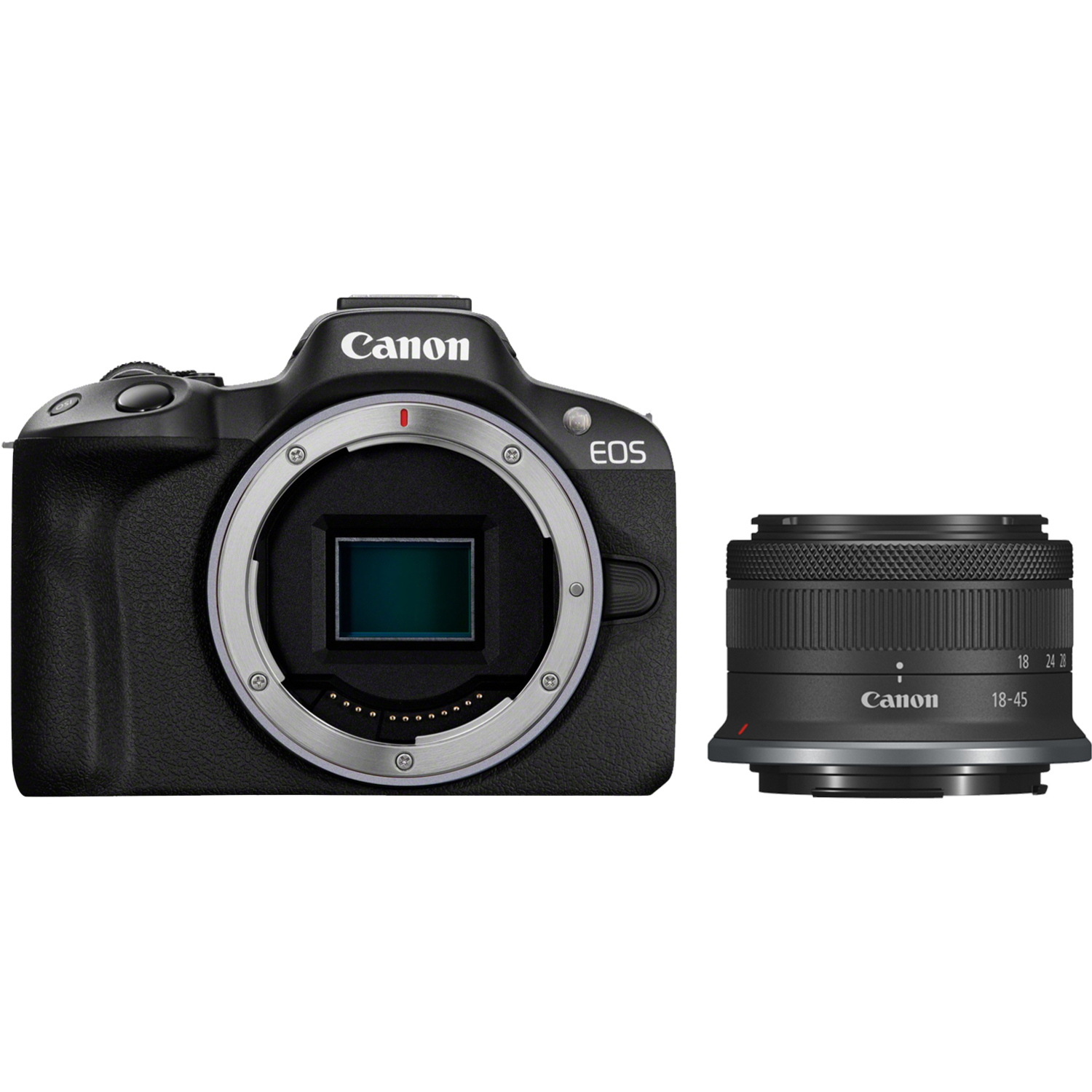 Canon EOS R50 mit RF-S 18–45 mm