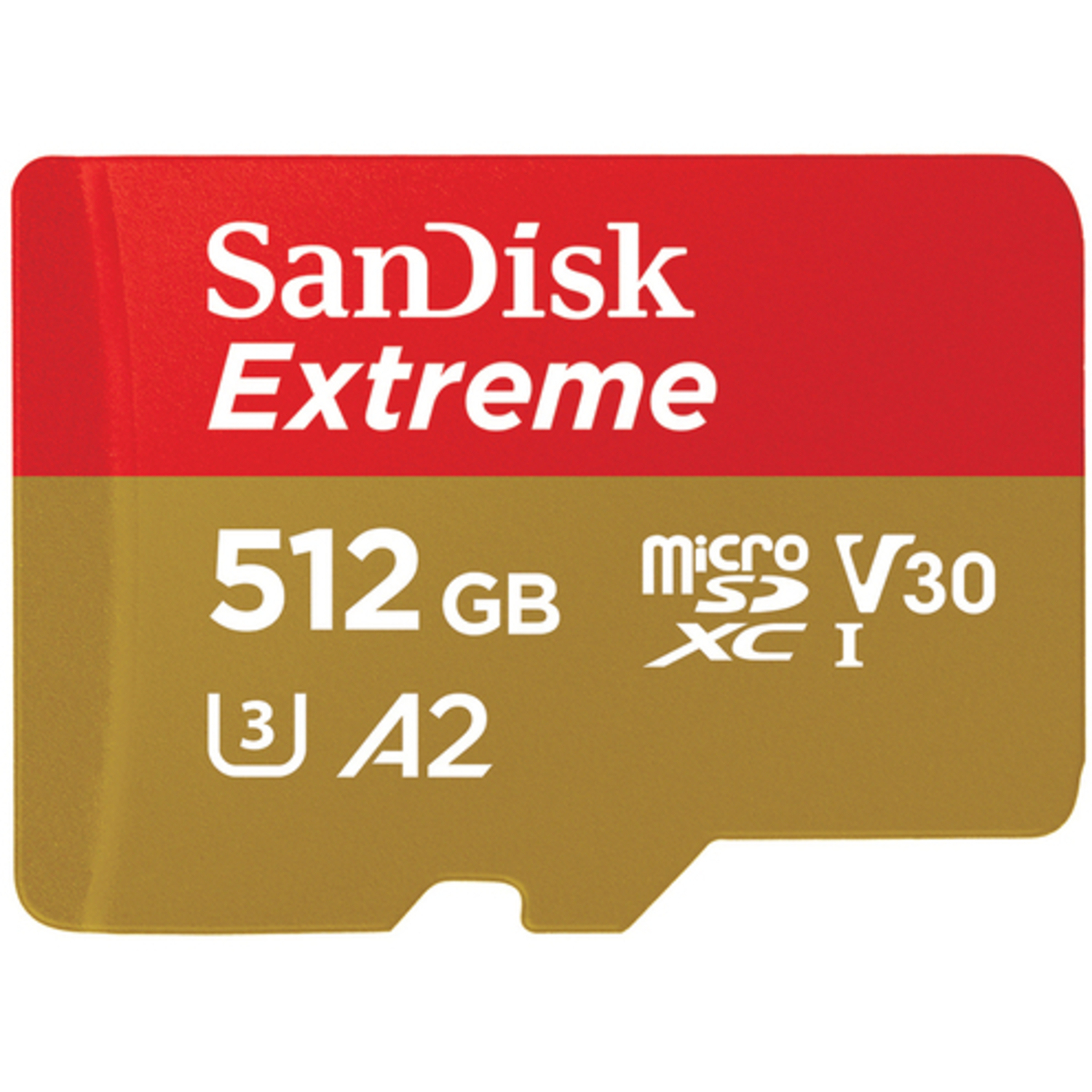 SanDisk Extreme microSDXC-UHS-I Karte 512GB mit SD Adapter