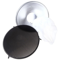 Godox Beauty Dish AD-S3 Silber mit Grid AD-S4