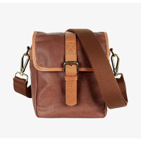 Bronkey Berlin Camera Bag Waxed Canvas Coffee