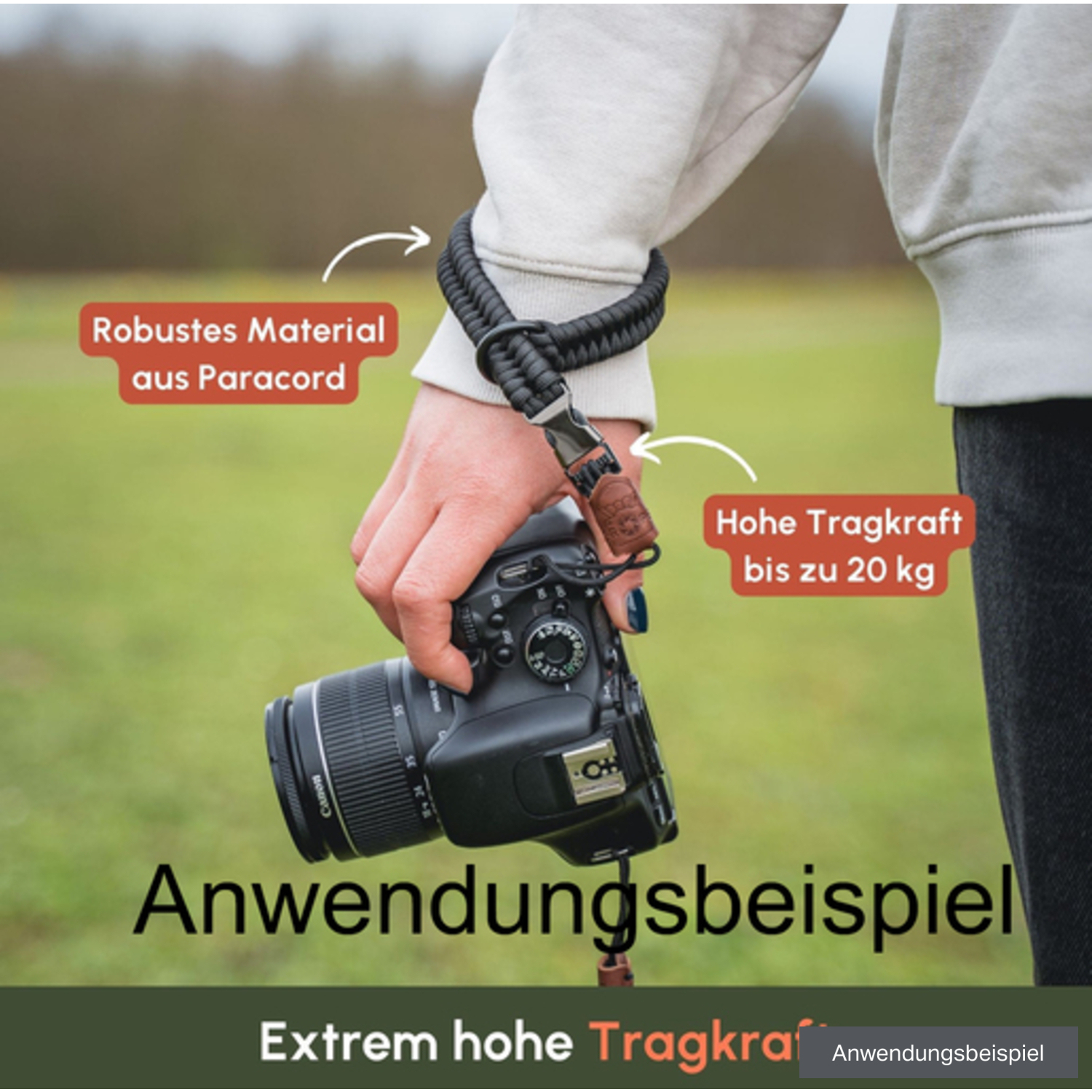 C-Rope Handschlaufe Claw military olive