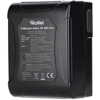 Rollei V-Mount Akku 99Wh Pro Black