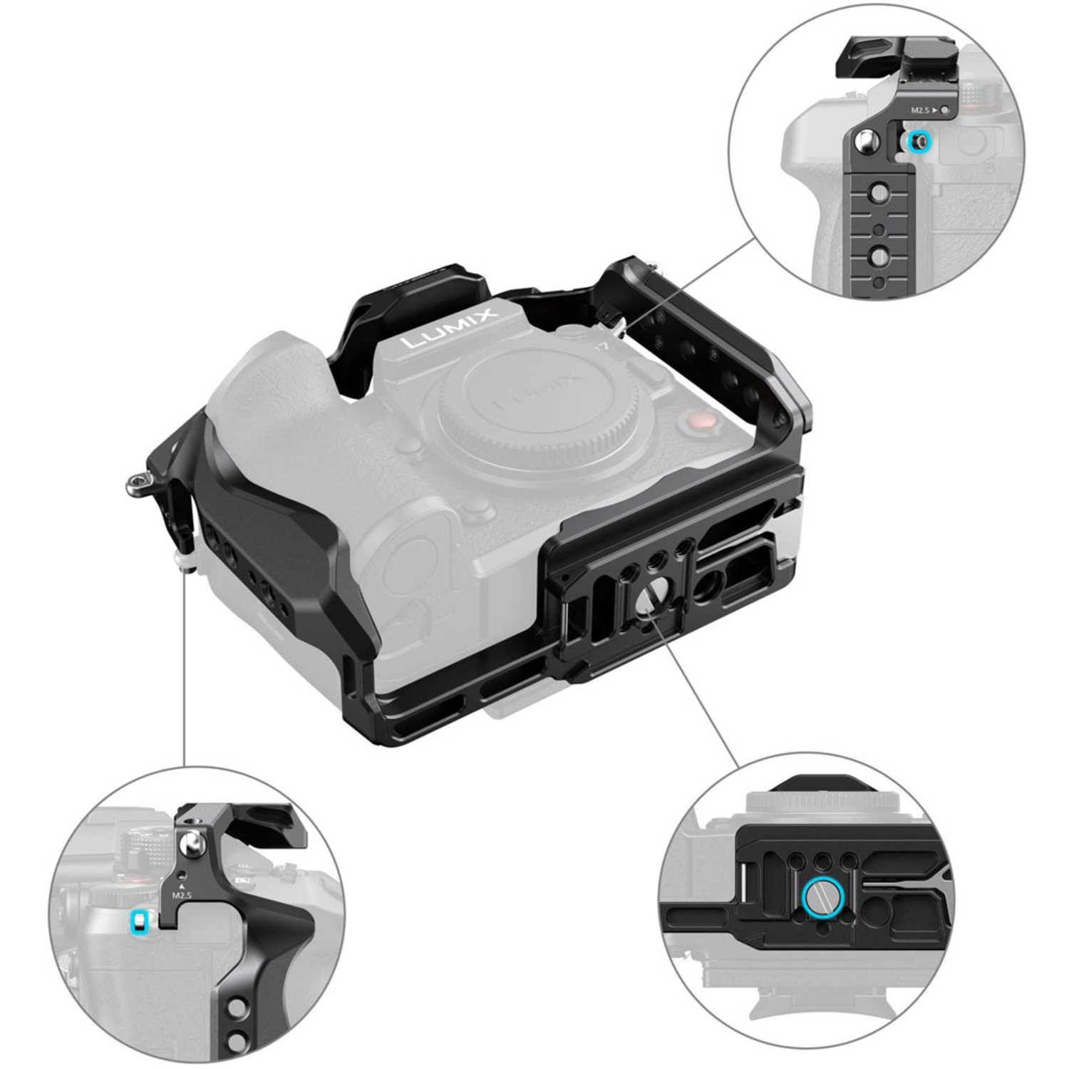 SmallRig HawkLock QR Kit 4825 für Lumix GH7/GH6