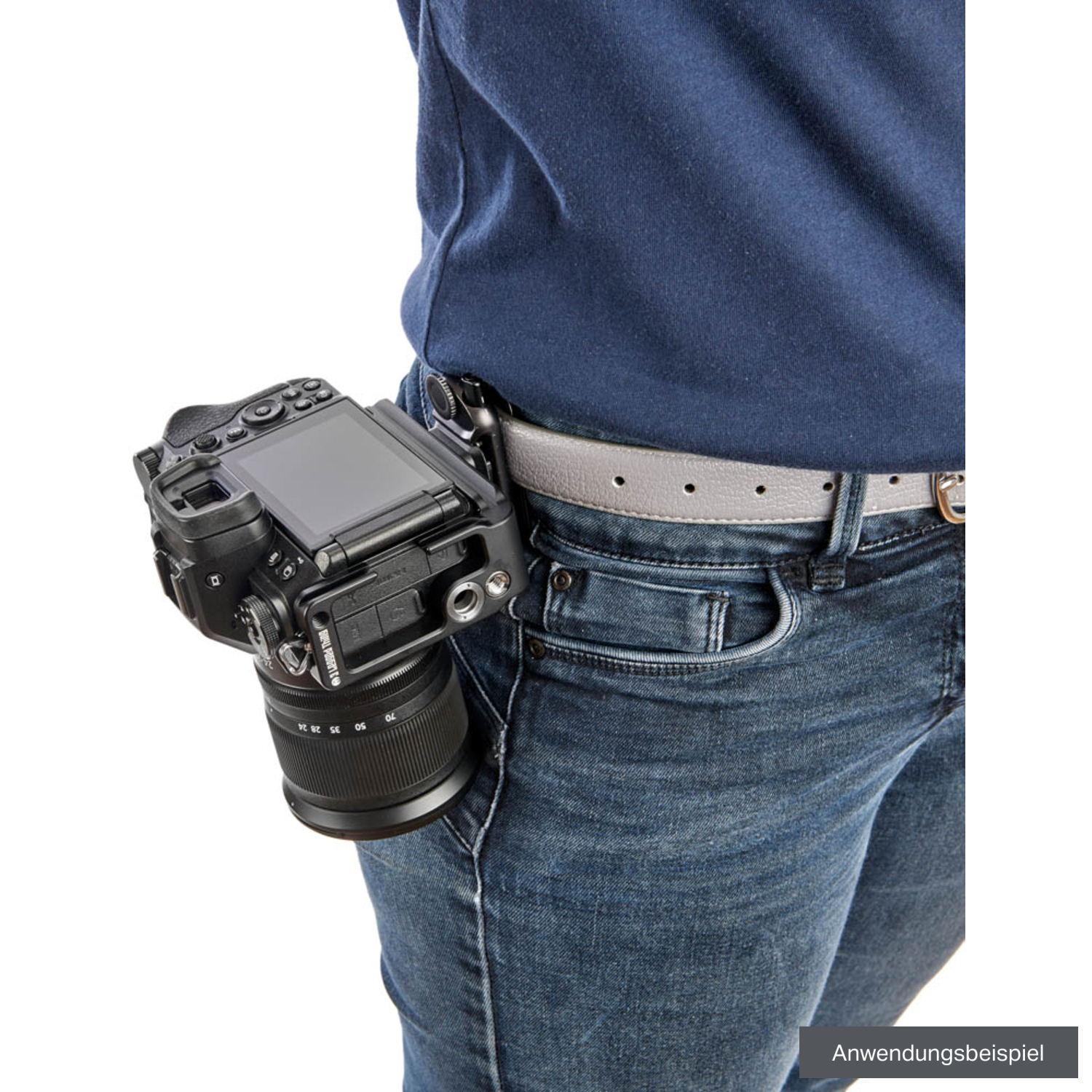 3 Legged Thing ZADIE QD 107mm Arca QD L-Bracket für Nikon Z6 III dark/matt black