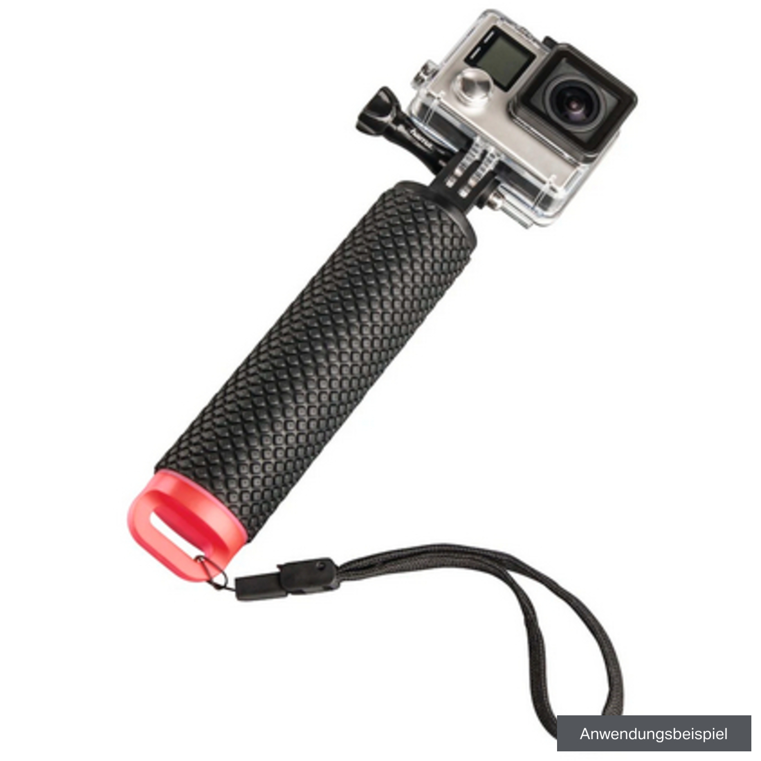 Hama Schwimmgriff 2in1 schwarz für GoPros und Unterwasserkameras