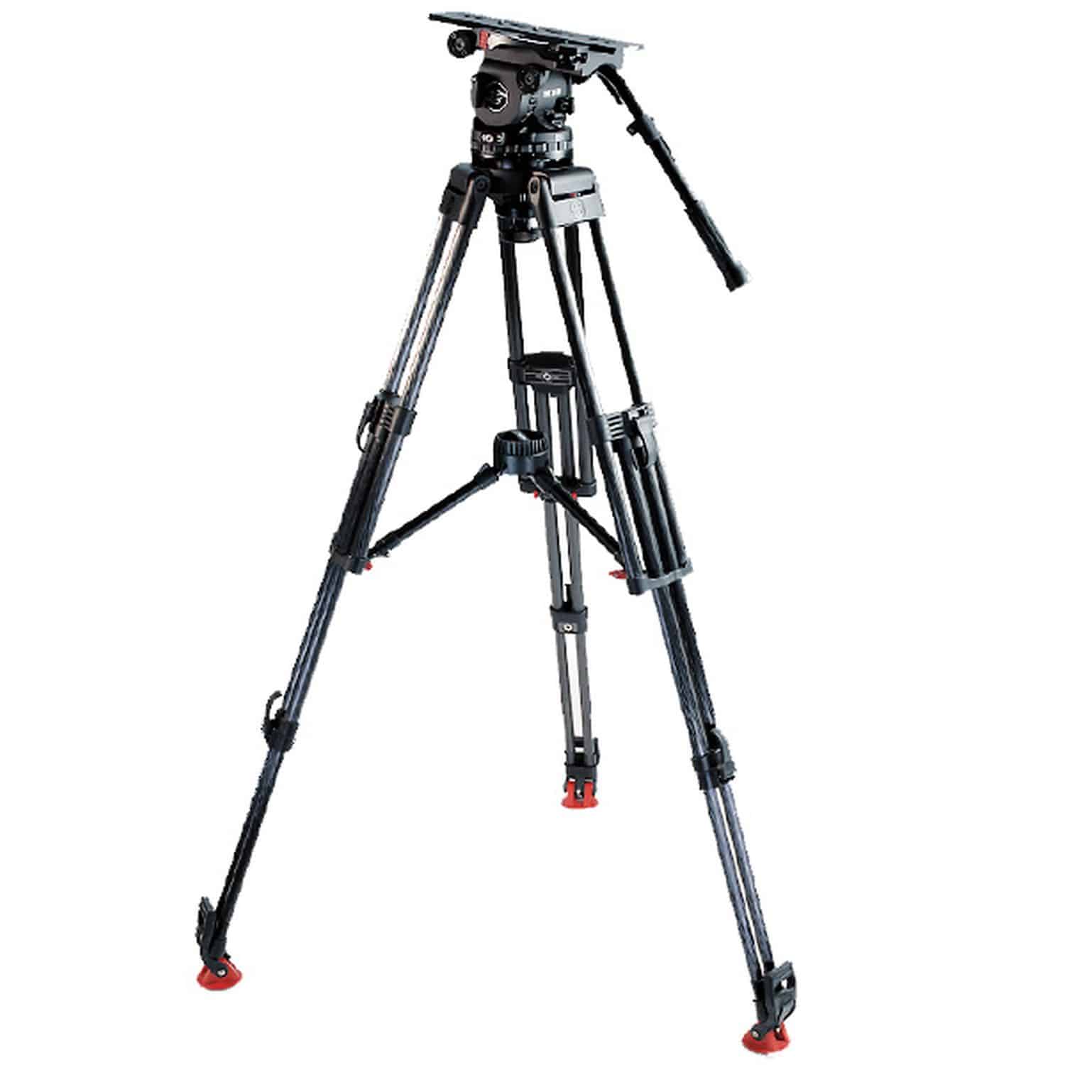 Sachtler SAC3012 System Video 30 Kohlefaser mit Stativkopf, EFP 2 MCF-Stativ, Mittelspinne und Abdeckung