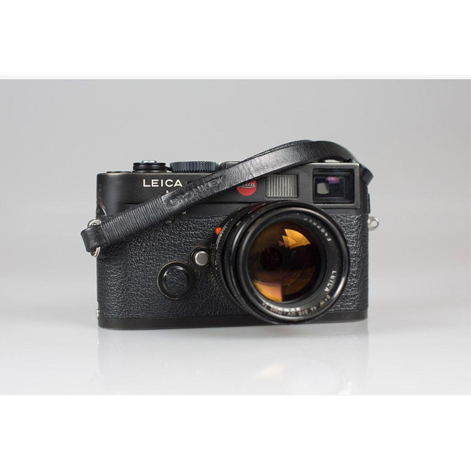 Bronkey Handschlaufe Tokyo #204 Leder schwarz