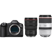 Canon EOS R5 Mark II mit RF 24-70mm F2.8L IS USM und RF 70-200mm F2.8L IS USM