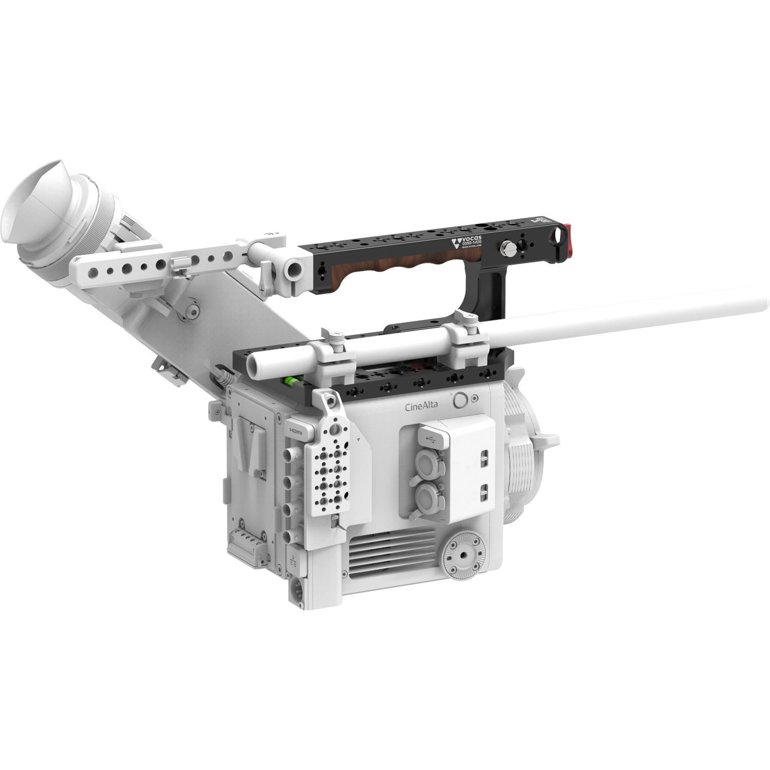 Vocas Schiebe-Top Handle-Kit für Sony Burano