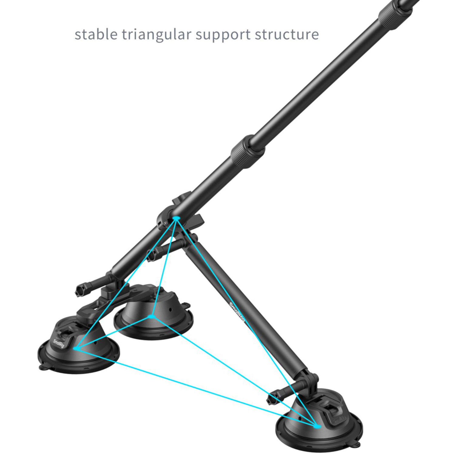 SmallRig Kamera-Saugnapf-Autohalterungsset 4380