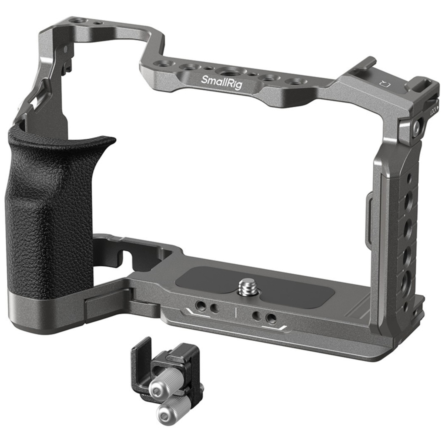 SmallRig HawkLock QR Cage Kit mit Silikongriff 5198 für Sony Alpha 7C II und Alpha 7C R