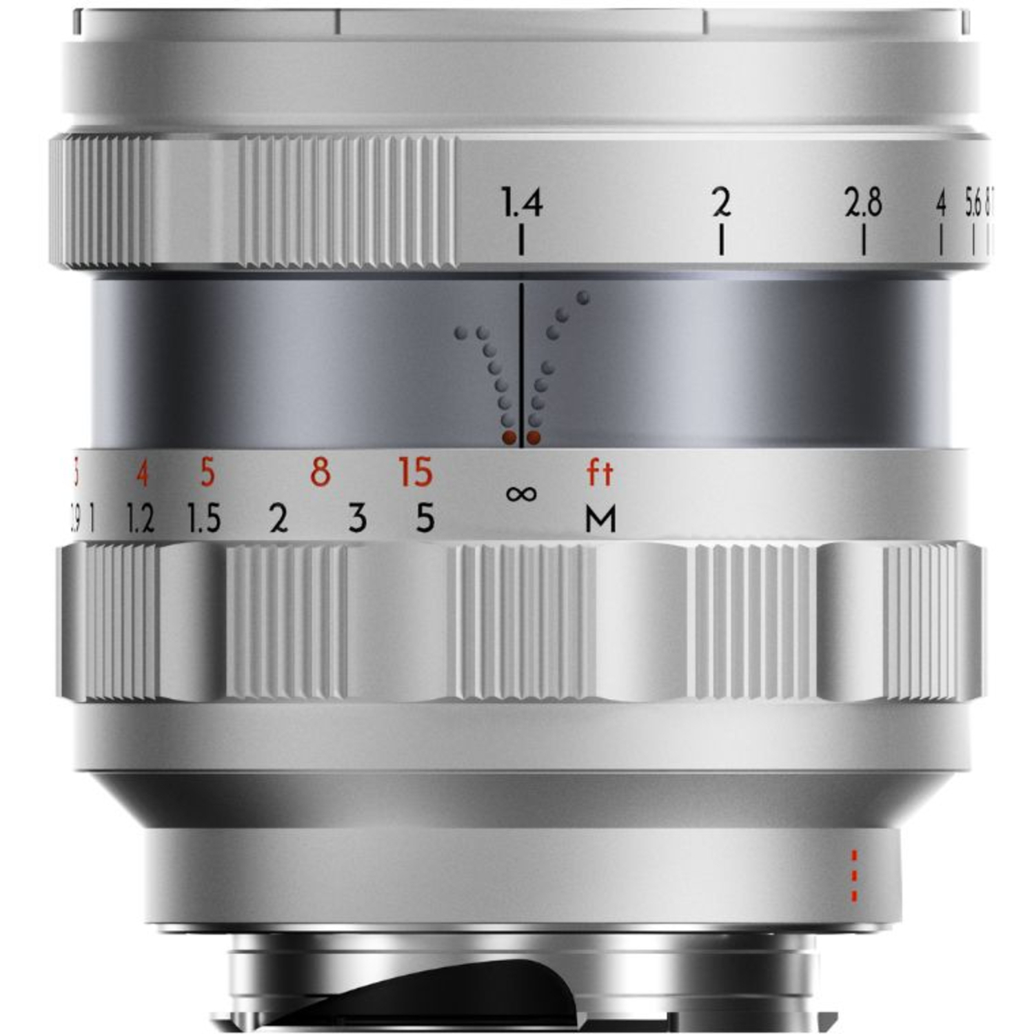 Thypoch Simera 75mm F1.4 für Leica M-Mount silber