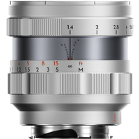 Thypoch Simera 75mm F1.4 für Leica M-Mount silber