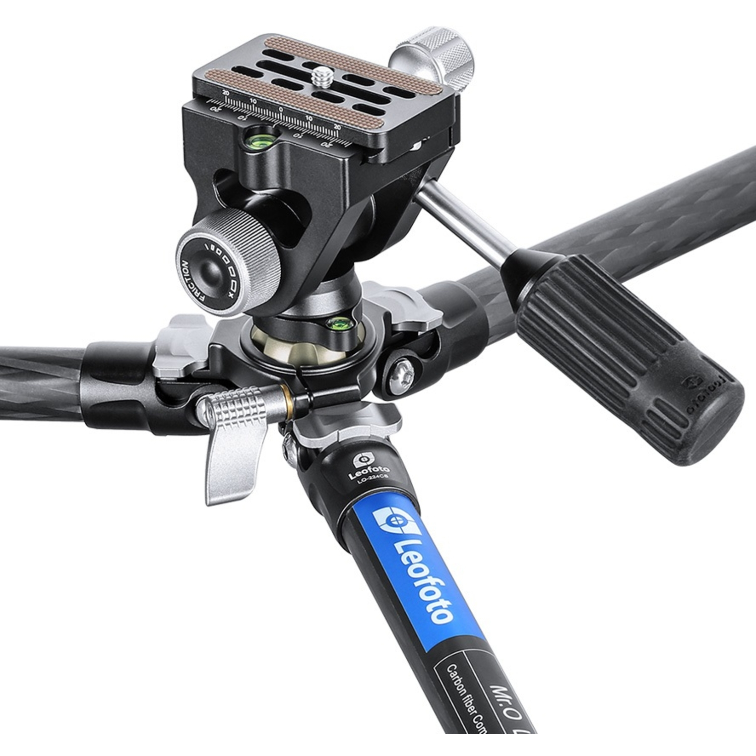 Leofoto Dreibeinstativ LO-223CS mit 2-Wege-Neiger SW-02